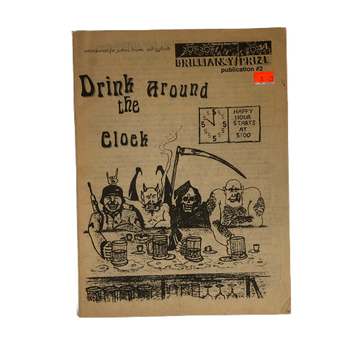 Vintage Drink Around The Clock &quot;Issue 2&quot;