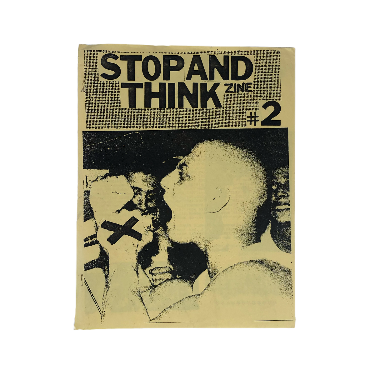 Vintage Stop and Think Fanzine &quot;Issue 2&quot;