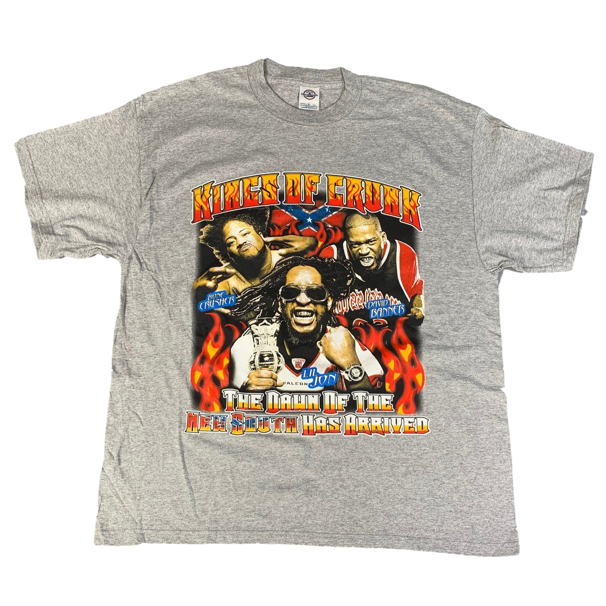 Vintage Lil Jon/Bone Crusher/David Banner &quot;Kings Of Crunk&quot; T-Shirt - jointcustodydc