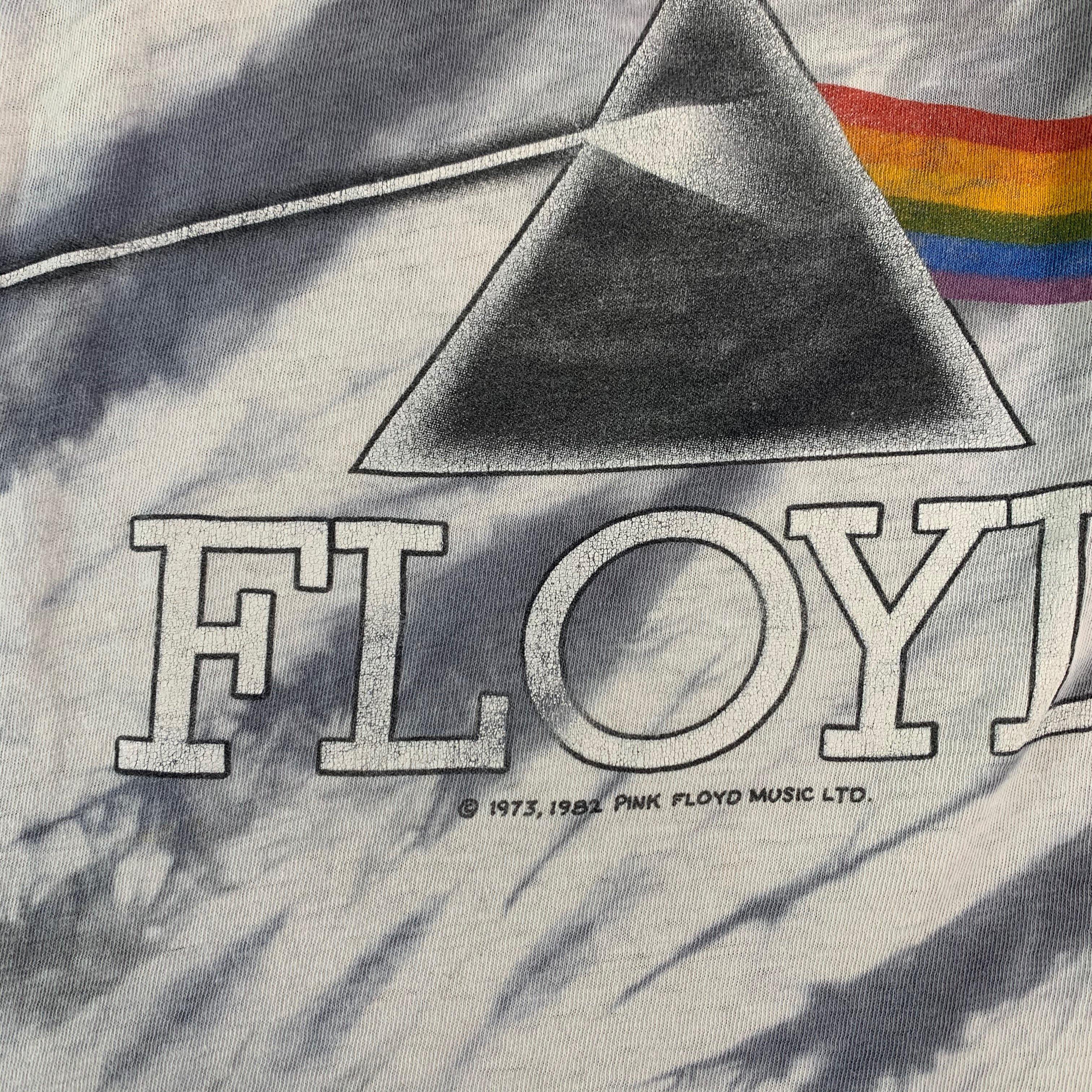pink floyd dark side of the moon tie dye shirt