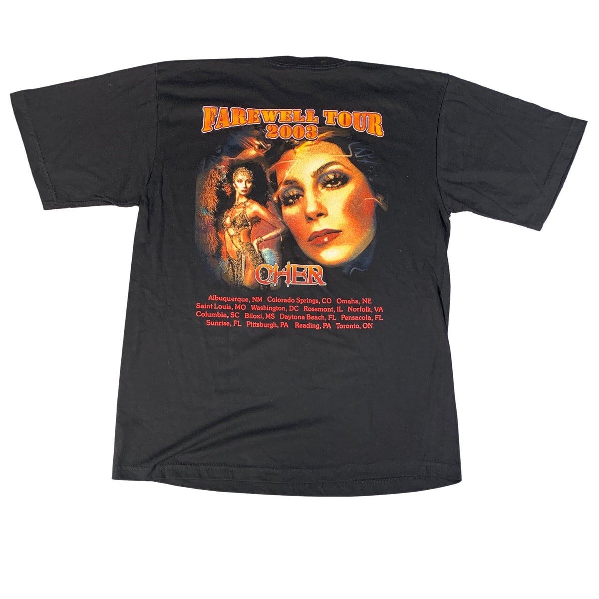 Vintage Cher &quot;Farewell&quot; T-Shirt - jointcustodydc