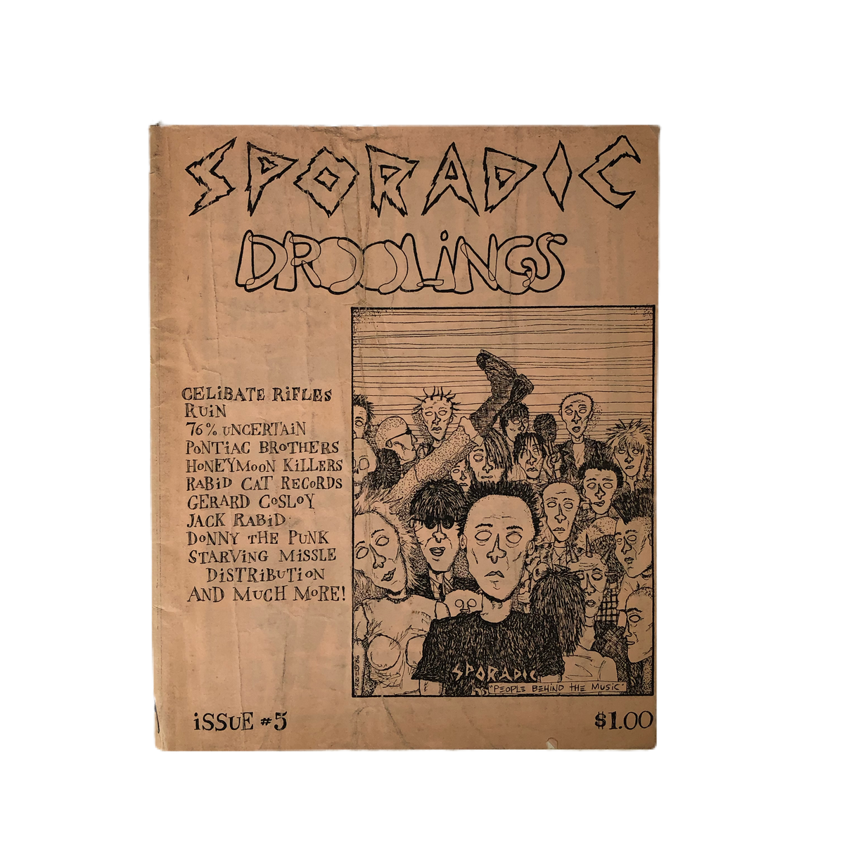 Vintage Sporadic Droolings Fanzine &quot;Issue 5&quot;
