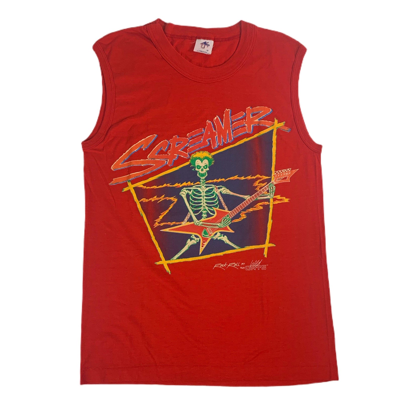 Vintage Screamer Magazine "Rock + Roll" Sleeveless Shirt - jointcustodydc