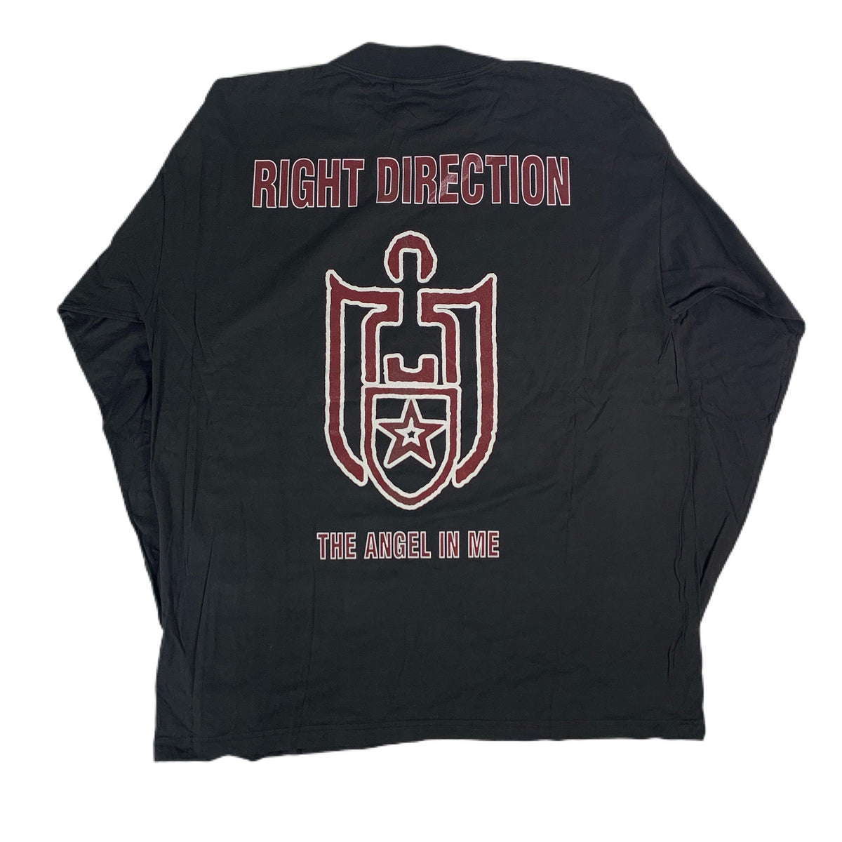 Vintage Right Direction &quot;The Angel In Me&quot; Long Sleeve Shirt - jointcustodydc