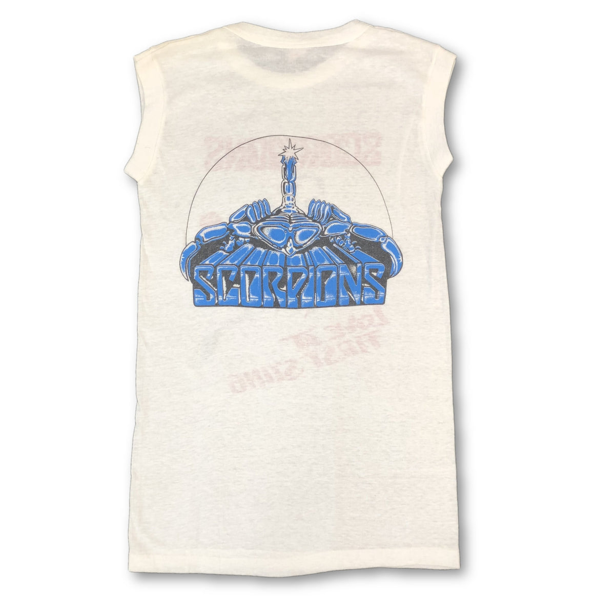 Vintage Scorpions &quot;Love At First Sting&quot; Sleeveless T-Shirt - jointcustodydc