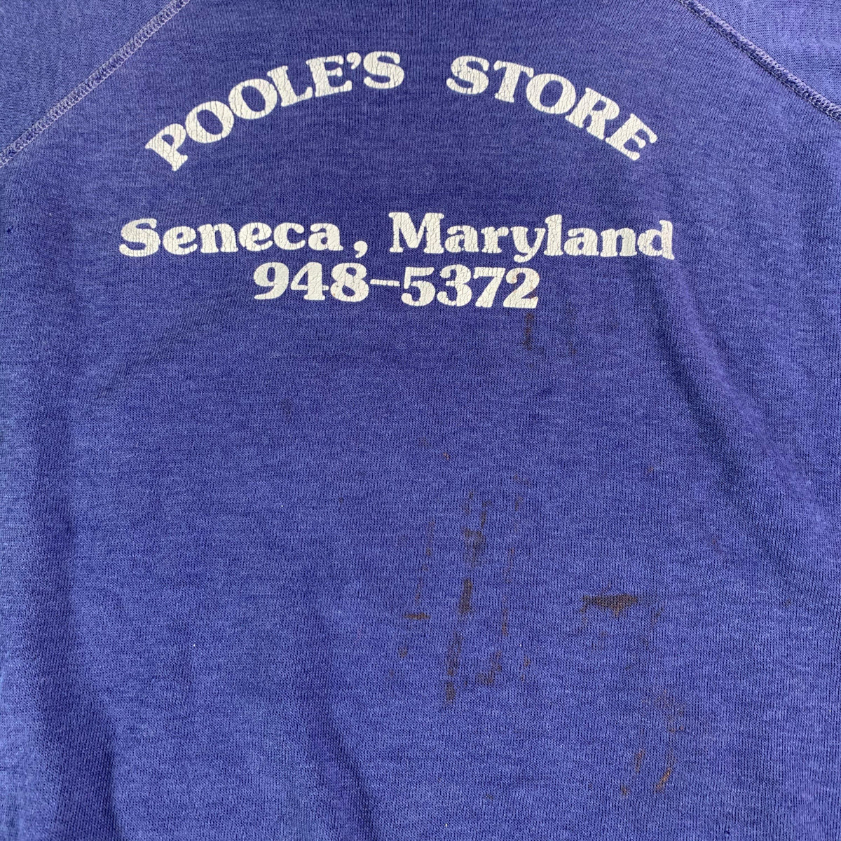 Vintage Maryland &quot;Poole&#39;s Store&quot; Raglan Sweatshirt - jointcustodydc