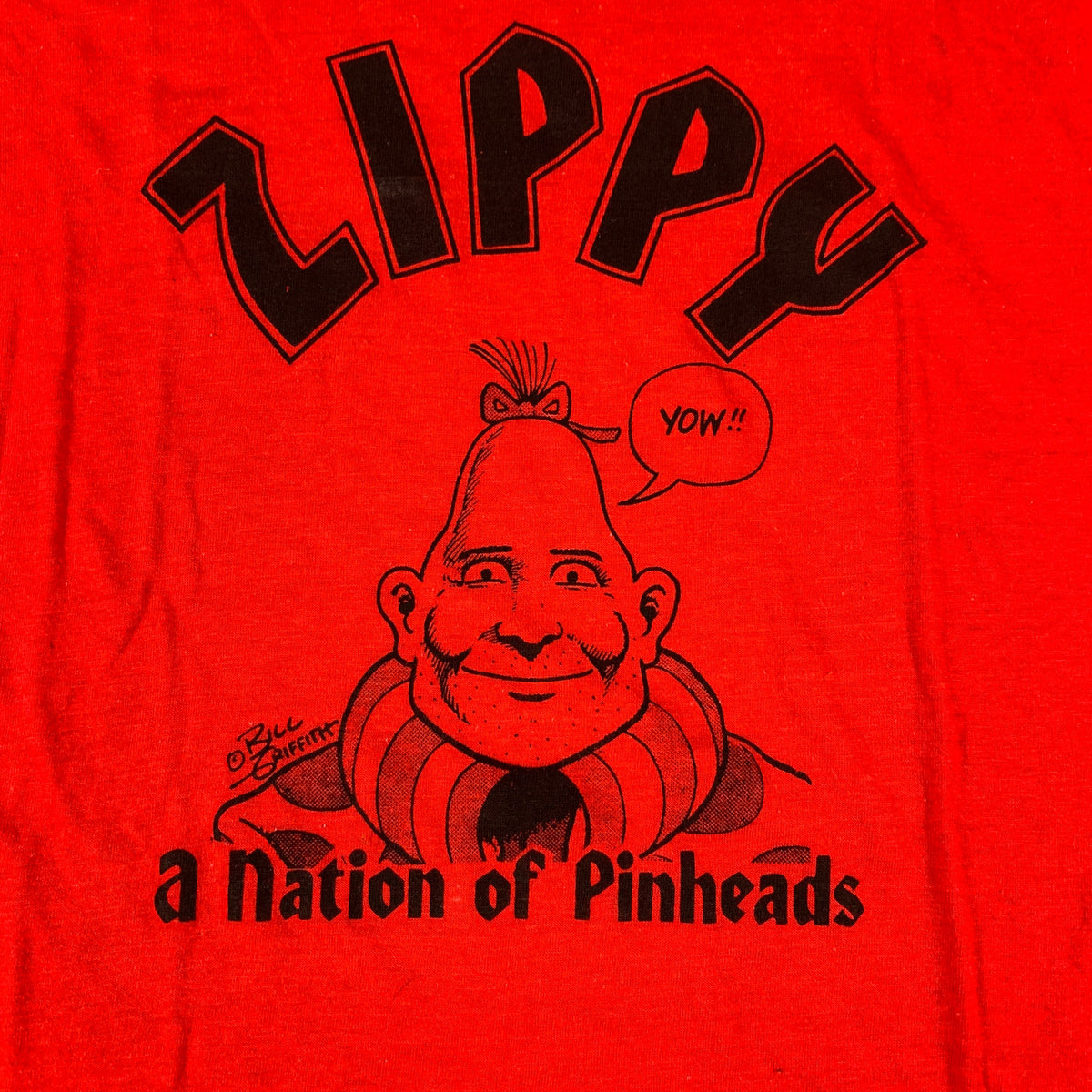 Vintage Zippy The Pinhead &quot;Nation Of Pinheads&quot; T-Shirt - jointcustodydc