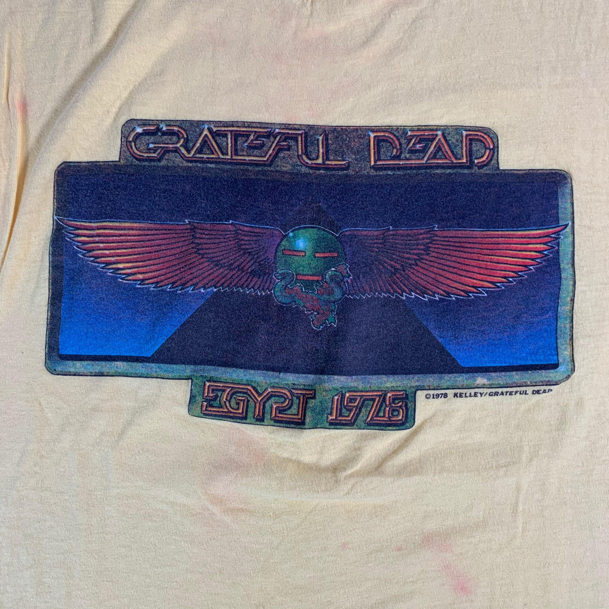 Vintage Grateful Dead Rocking The Cradle &quot;Egypt 1978&quot; T-Shirt - jointcustodydc