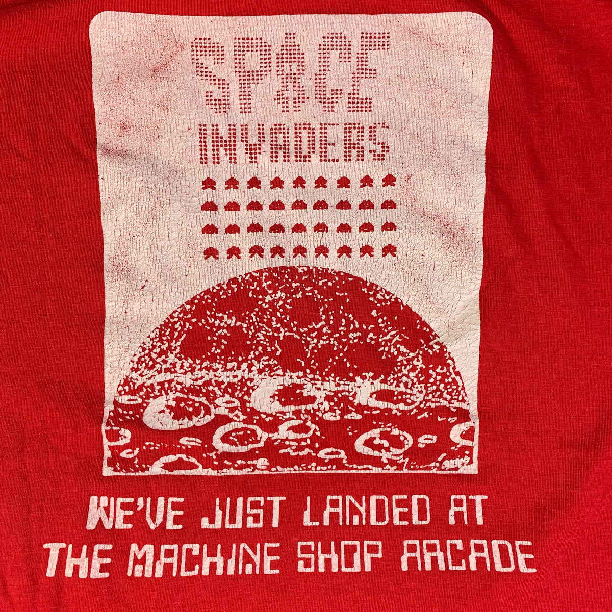 Vintage Space Invaders &quot;Machine Shop Arcade&quot; T-Shirt - jointcustodydc