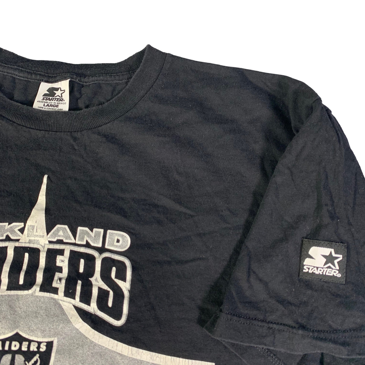 Vintage Oakland Raiders &quot;Starter&quot; T-Shirt - jointcustodydc