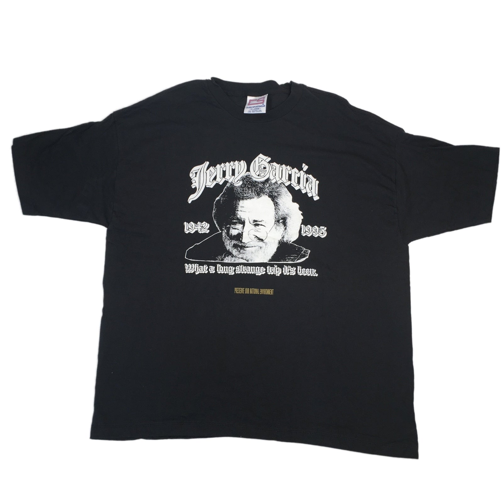 Vintage Jerry Garcia "Long Strange Trip" T-Shirt - jointcustodydc