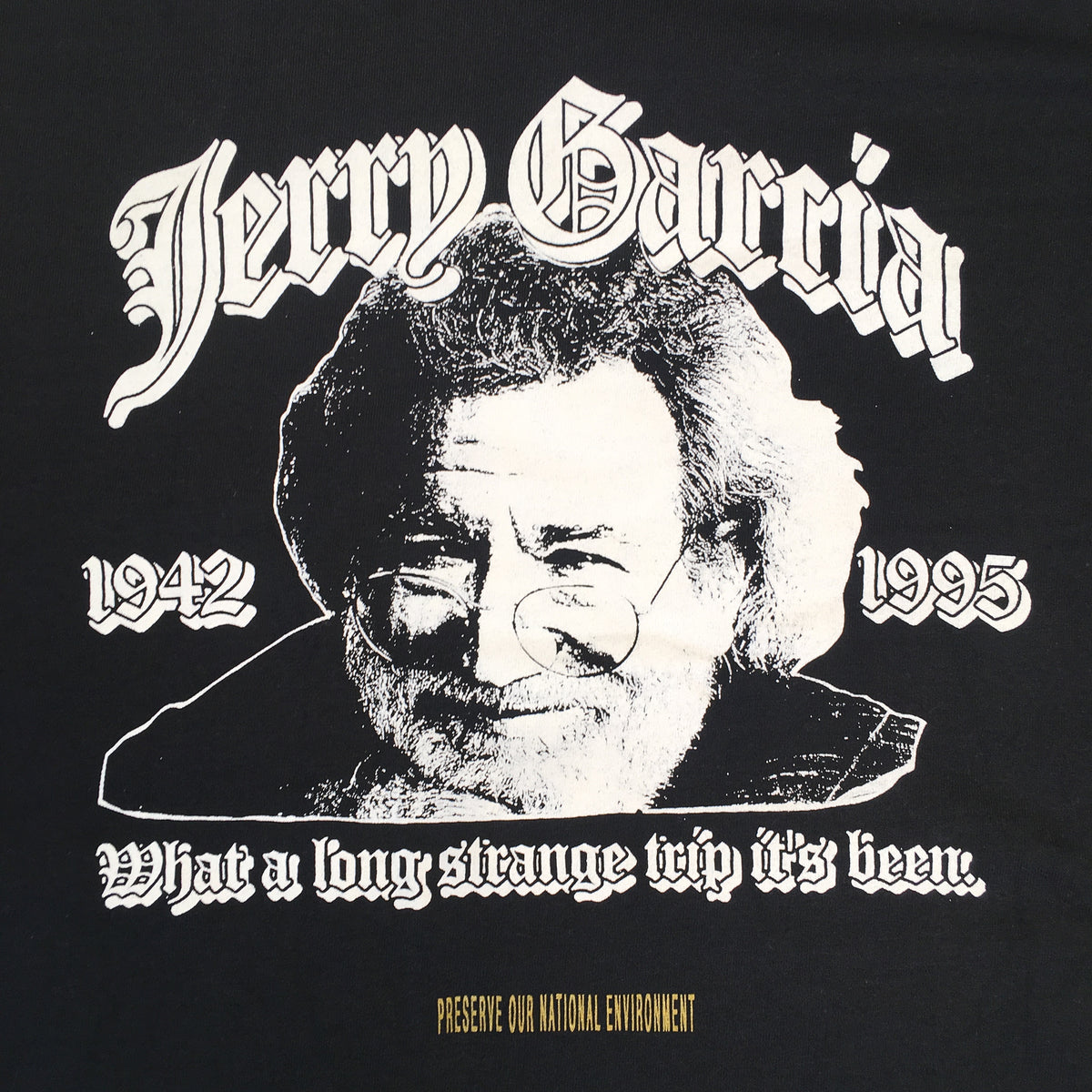 Vintage Jerry Garcia &quot;Long Strange Trip&quot; T-Shirt - jointcustodydc