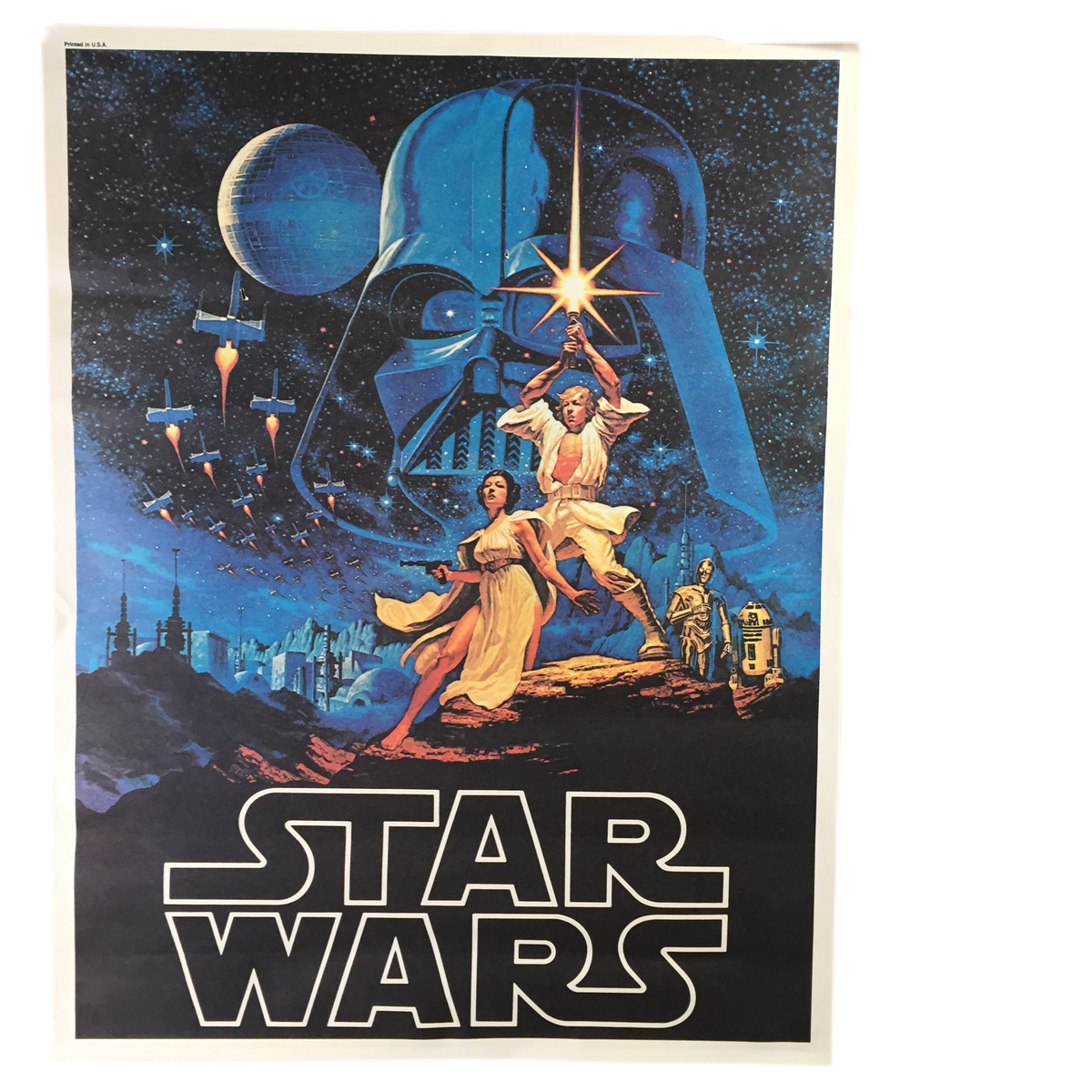 Vintage Star Wars &quot;Hildebrandt Brothers Style B&quot; Poster