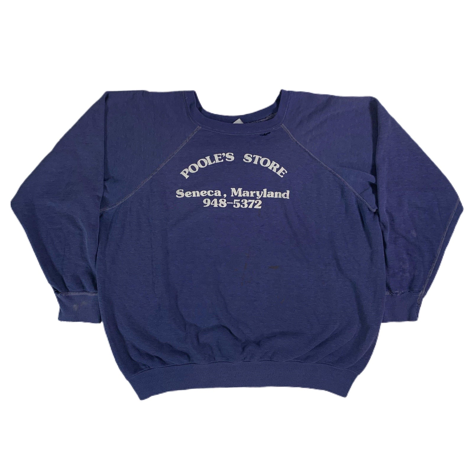 Vintage Maryland "Poole's Store" Raglan Sweatshirt - jointcustodydc