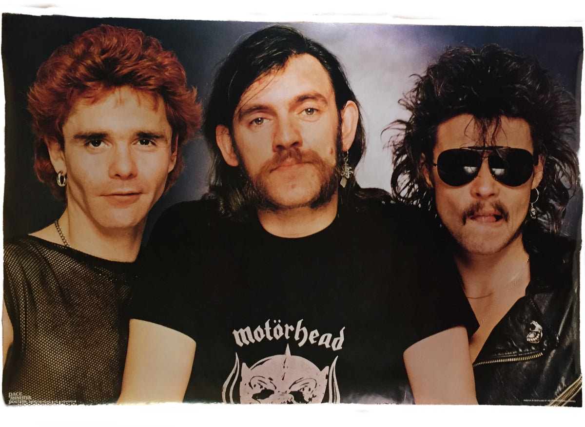 Vintage Motörhead &quot;1982&quot; Poster