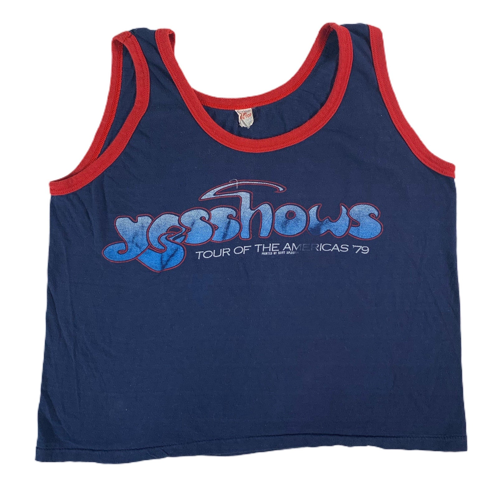 Vintage YES "America Tour '79" Tank Top - jointcustodydc
