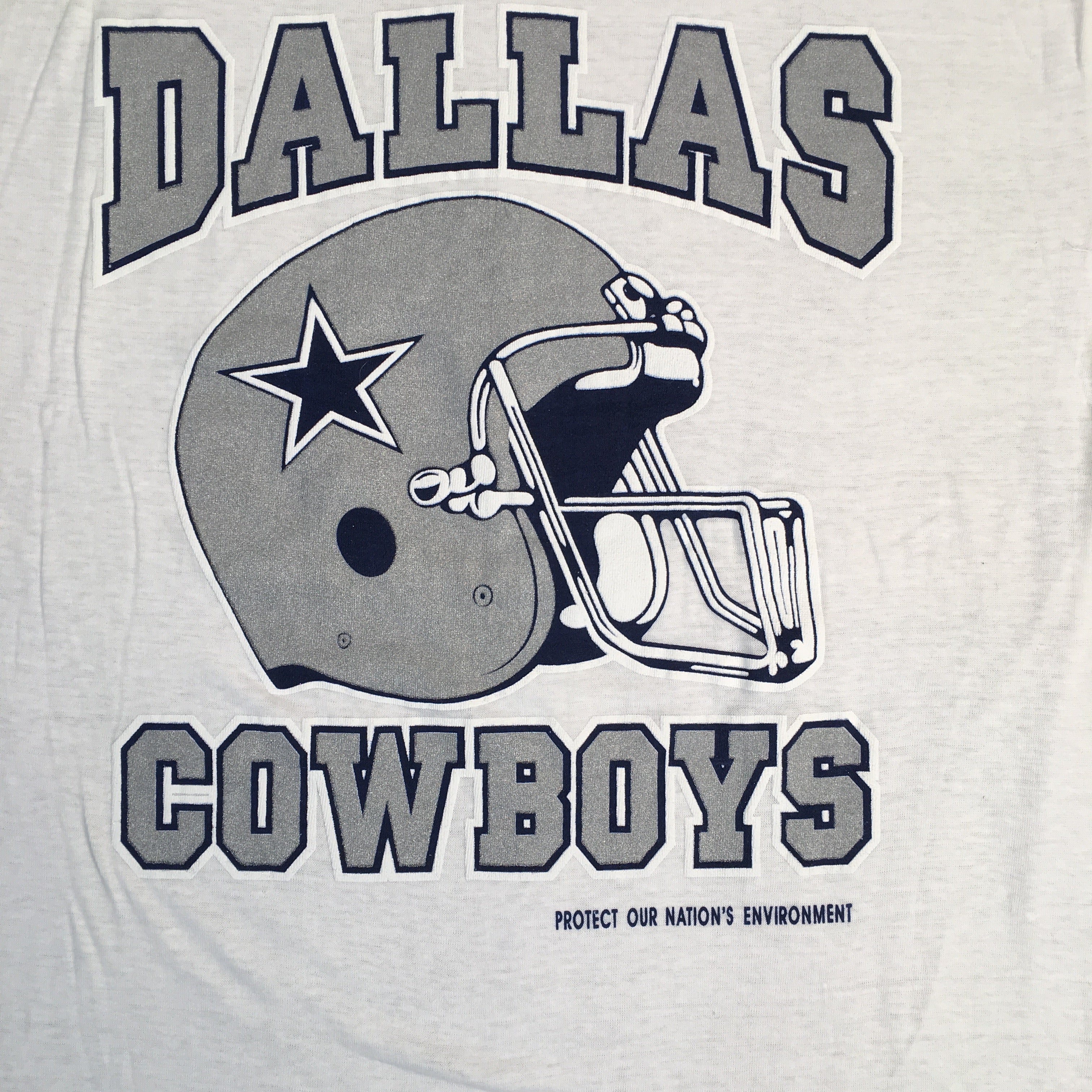 Vintage Dallas Cowboys 'Protect Our Nations' T-Shirt