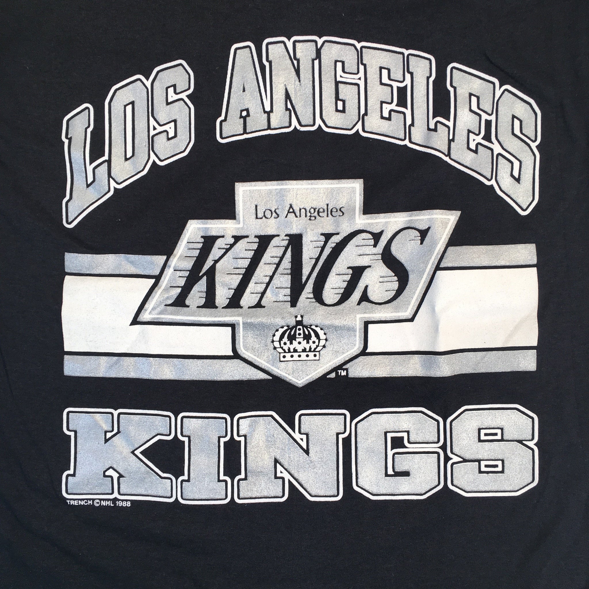 Los Angeles Kings Throwback logo T shirt 6 Sizes S-3XL!!