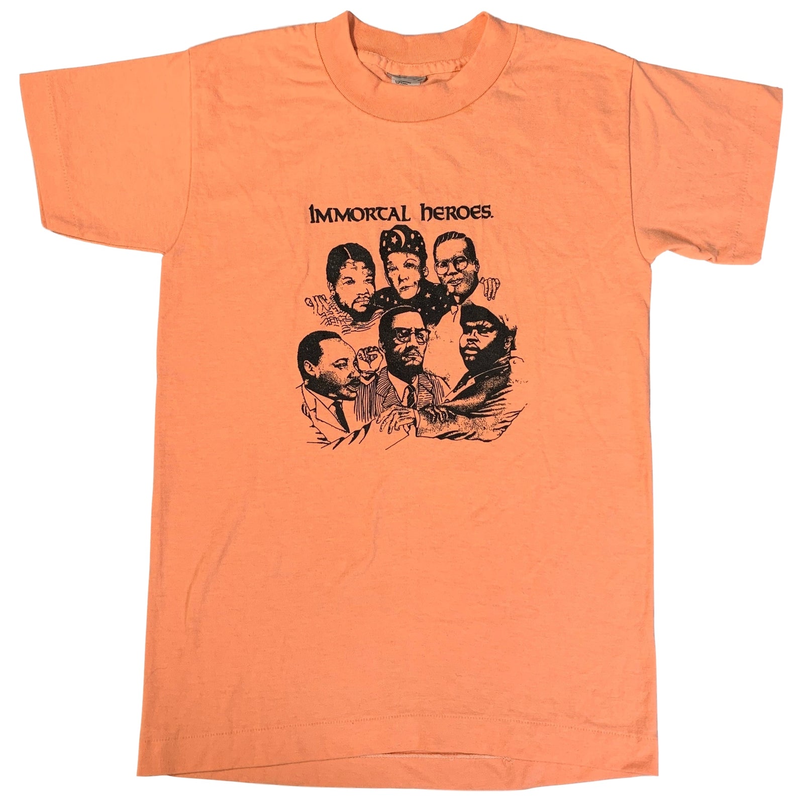 Vintage MLK/Malcolm X "Immortal Heroes" T-Shirt - jointcustodydc