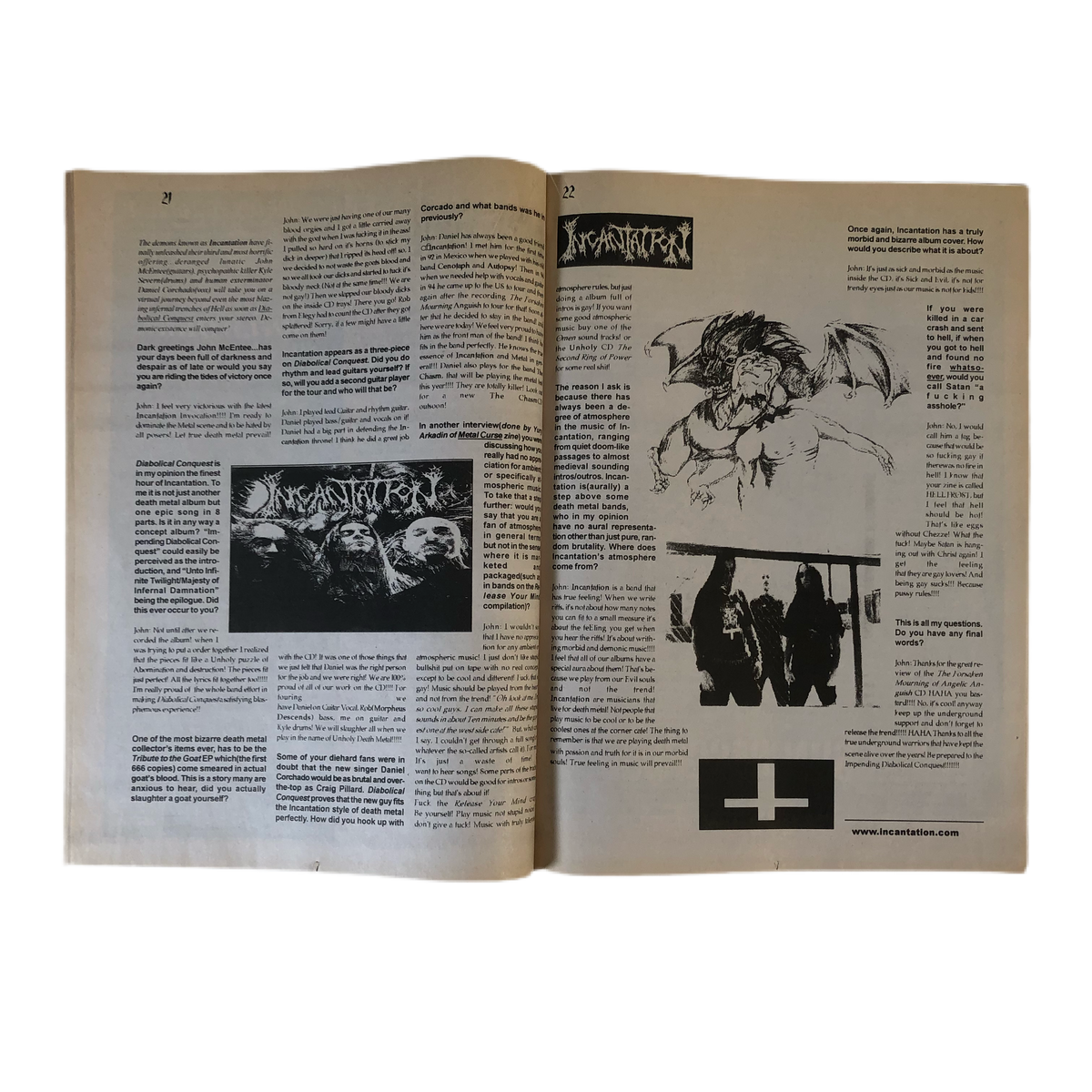 Vintage Hell Frost Fanzine &quot;Issue 6&quot;