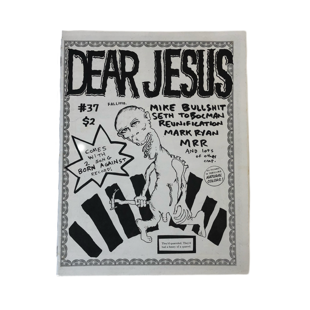 Vintage Dear Jesus Fanzine &quot;Issue 37&quot;