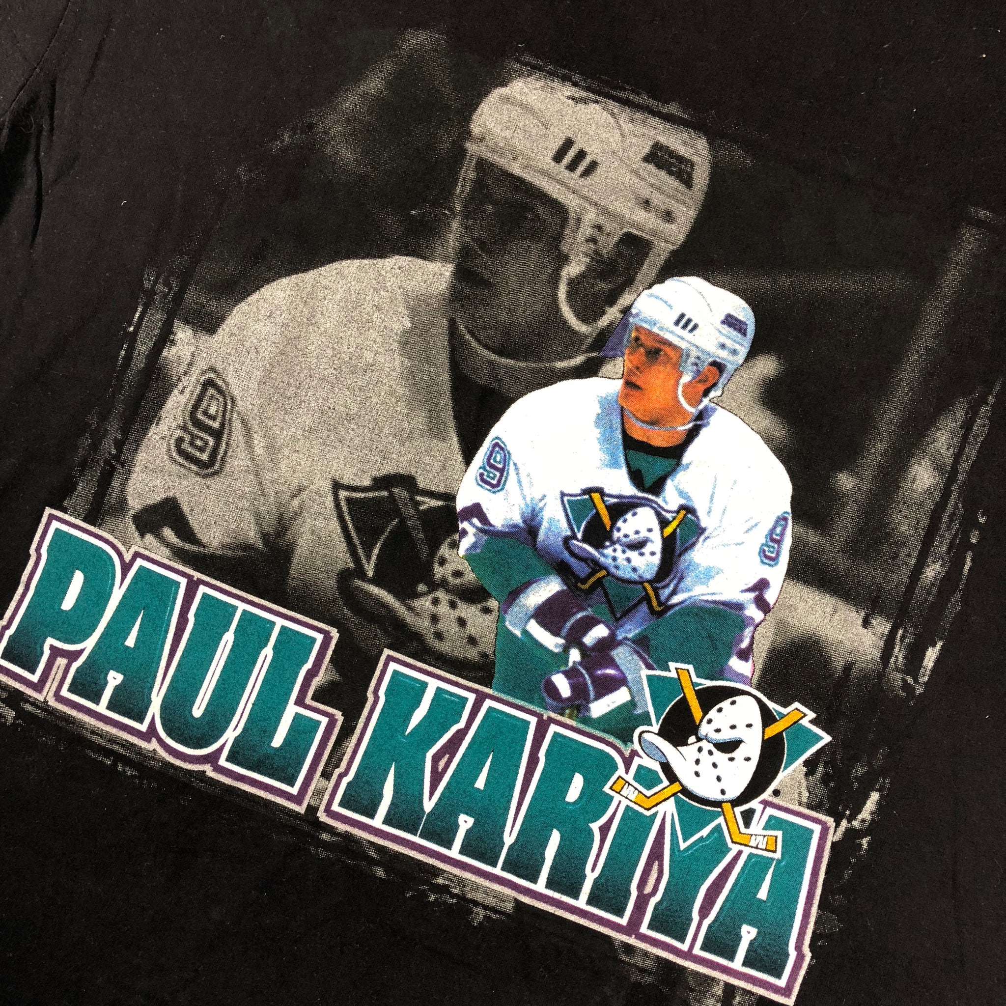 Vintage Mighty Ducks Paul Kariya Starter T-Shirt
