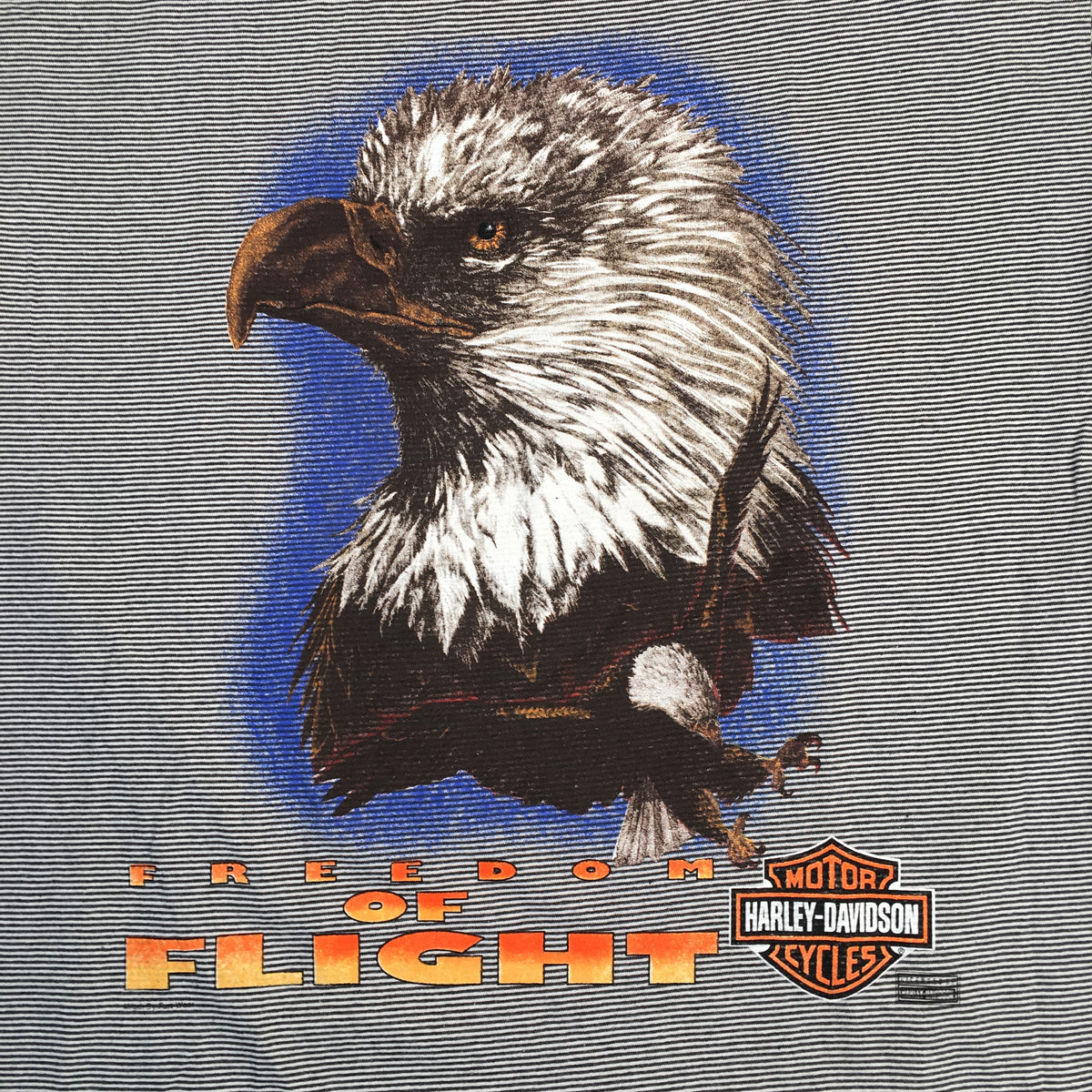 Vintage Harley-Davidson &quot;Freedom Of Flight&quot; T-Shirt - jointcustodydc