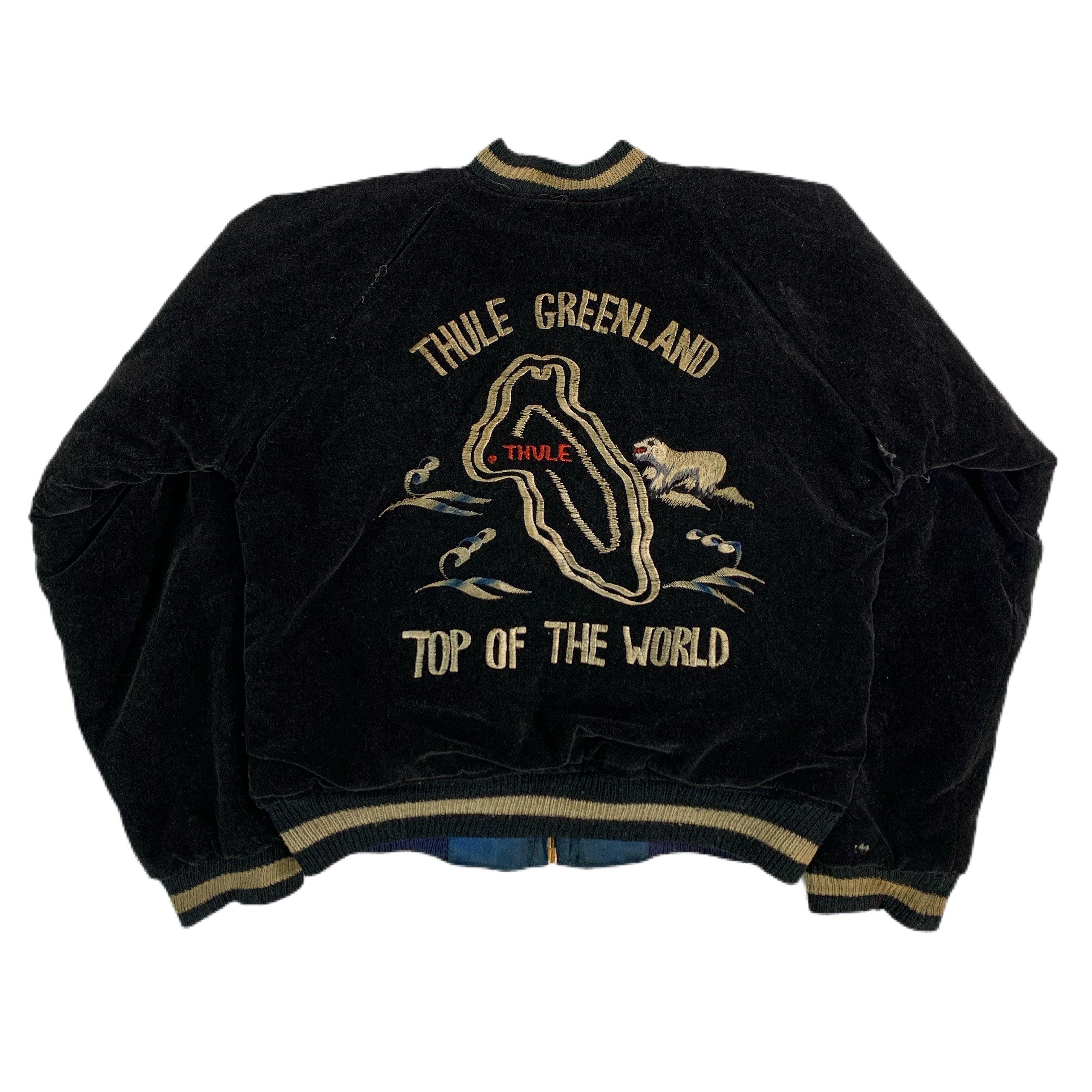 vintage wfmu shirt — recycledlovers blanket jacket