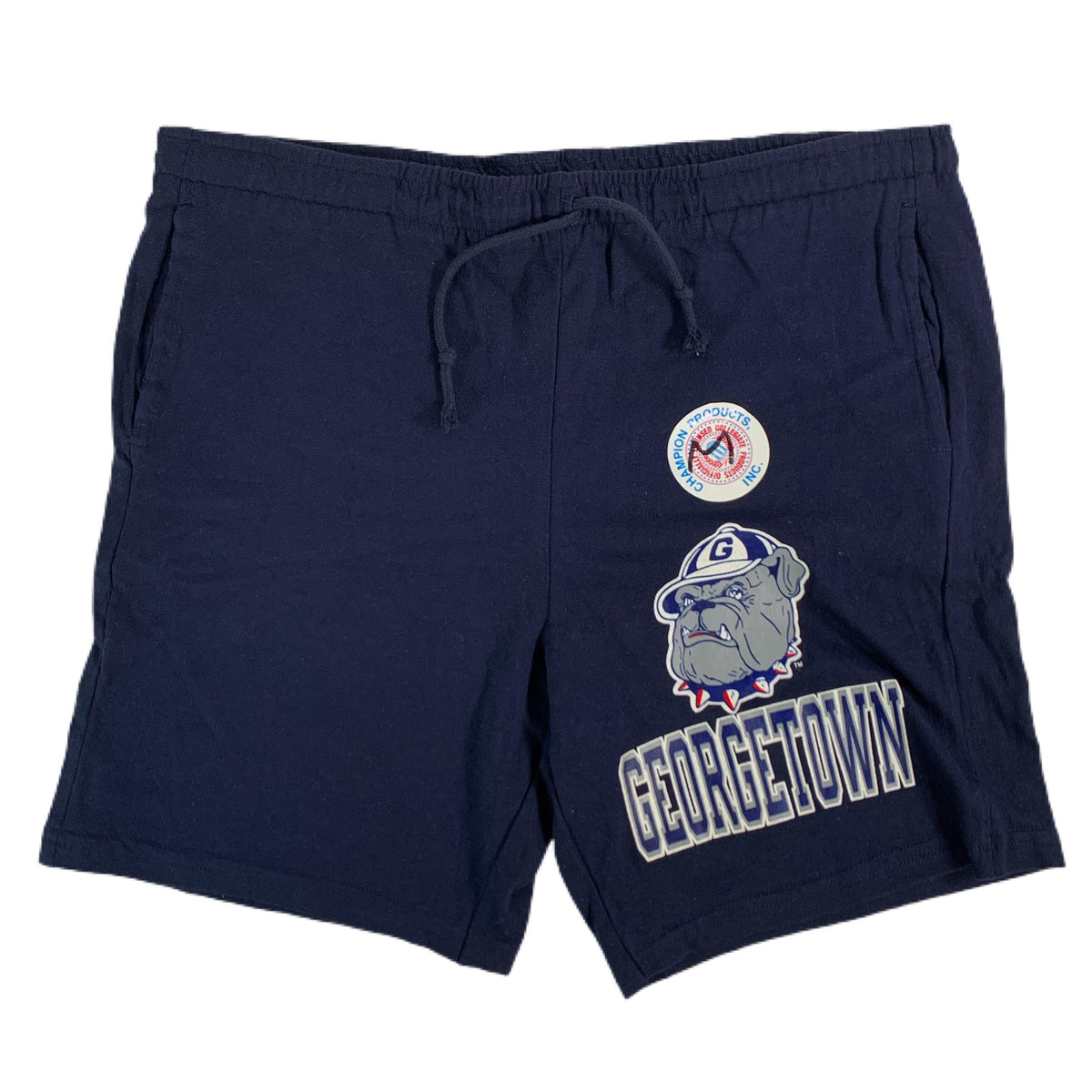 Vintage Champion Georgetown &quot;Hoyas&quot; Sweat Shorts - jointcustodydc