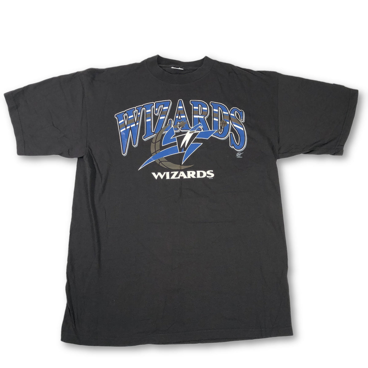 Vintage Washington Wizards &quot;Logo&quot; Starter T-Shirt - jointcustodydc