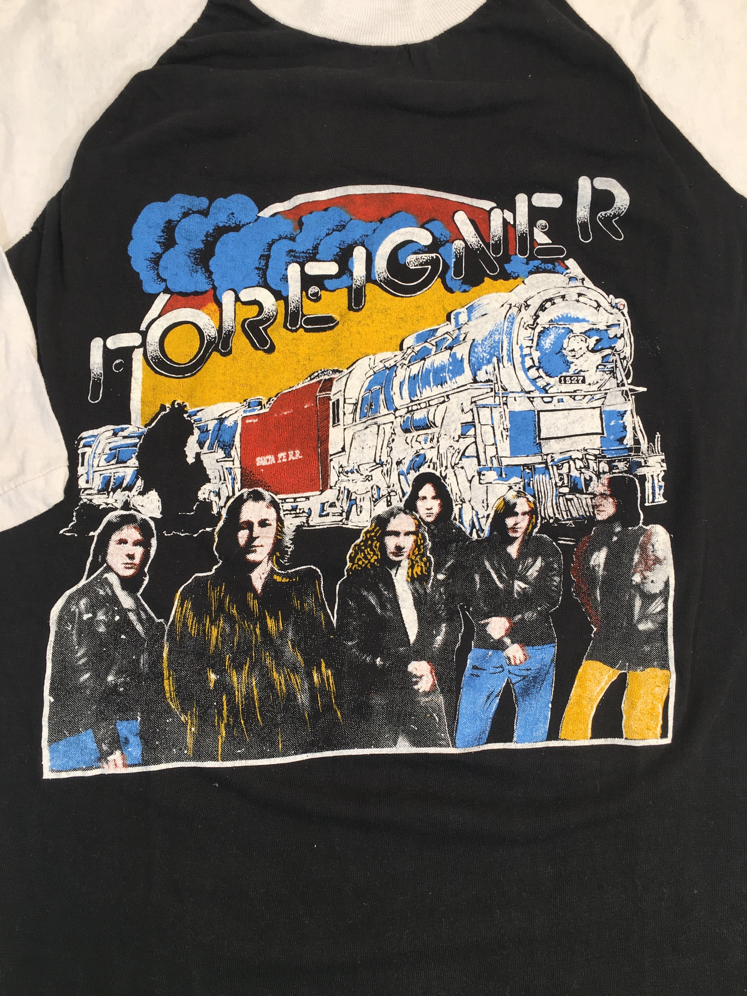 foreigner tee shirts