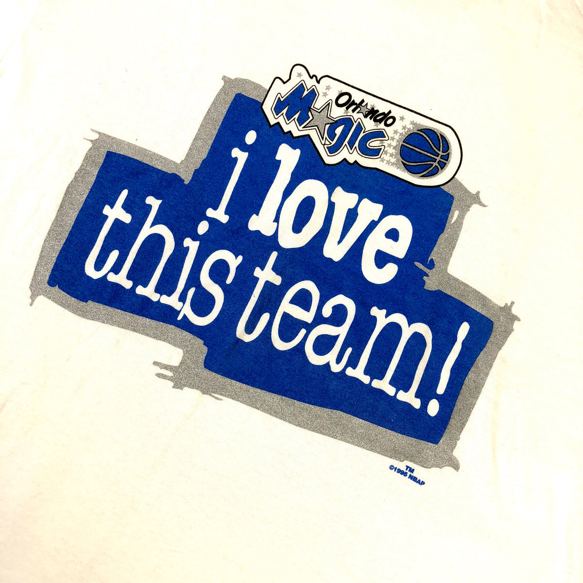 Vintage Orlando Magic &quot;I Love This Team&quot; Starter T-Shirt - jointcustodydc
