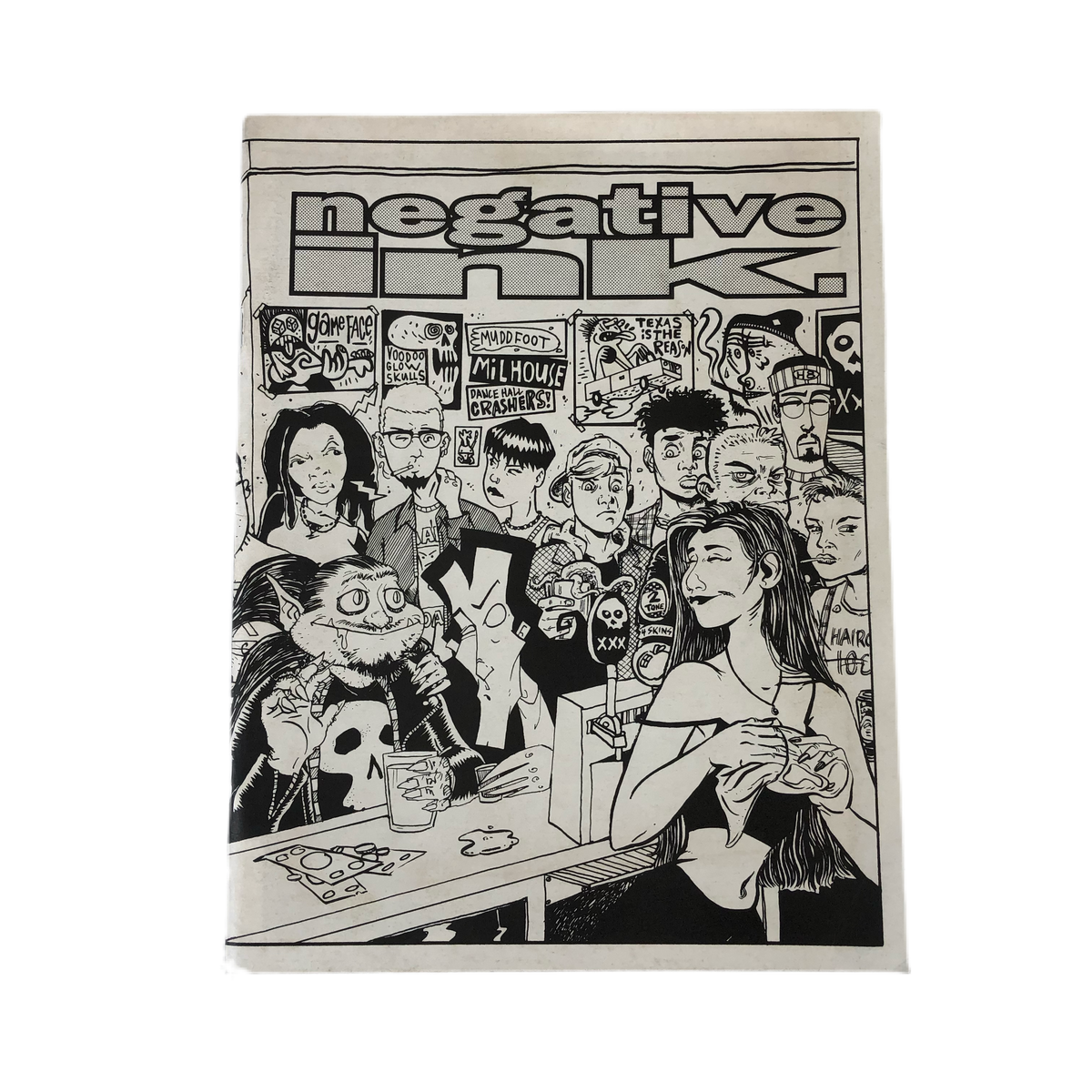 Vintage Negative Ink Fanzine &quot;Issue 4&quot;