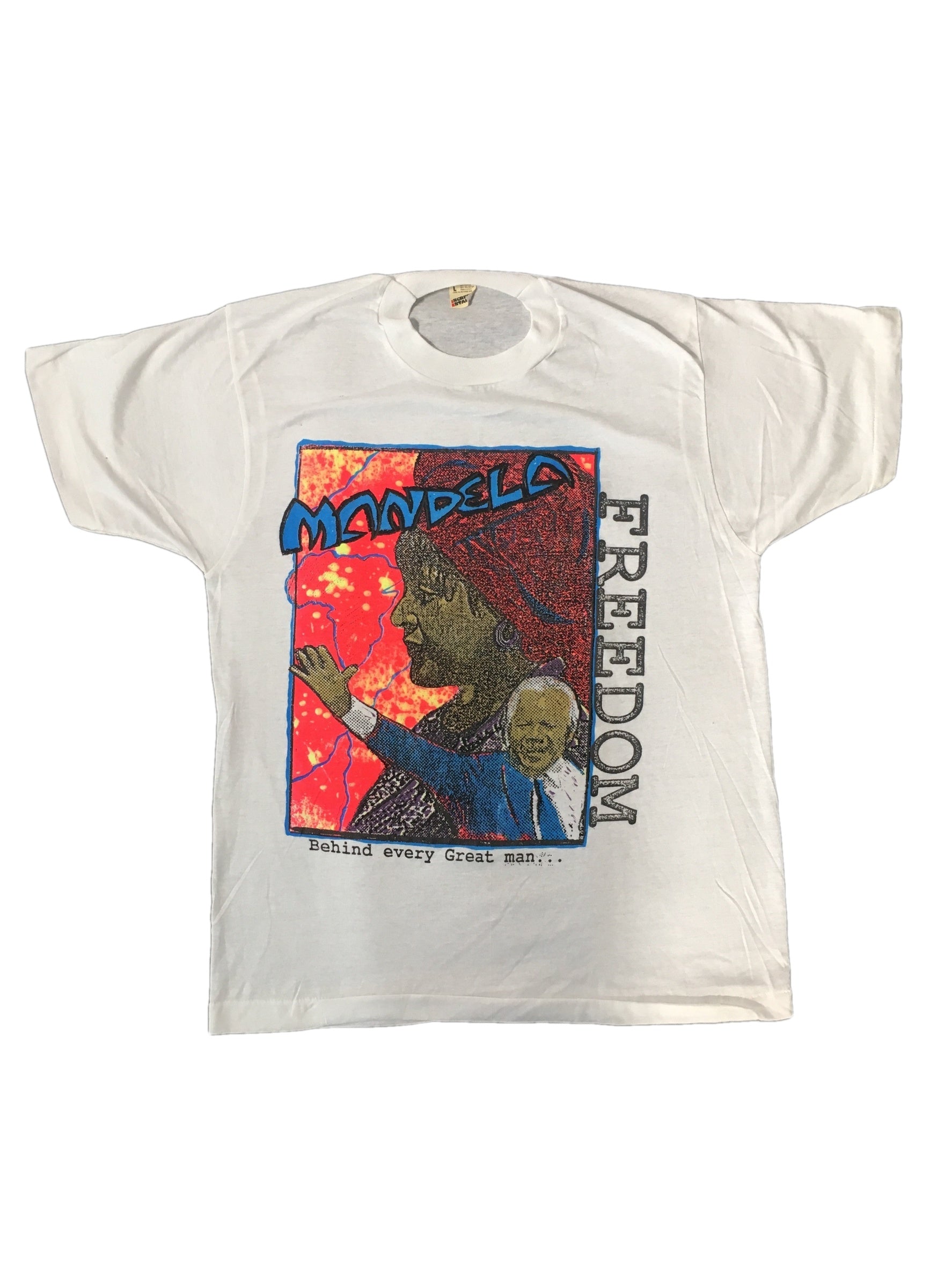 Vintage Nelson Mandela "Freedom" T-Shirt - jointcustodydc