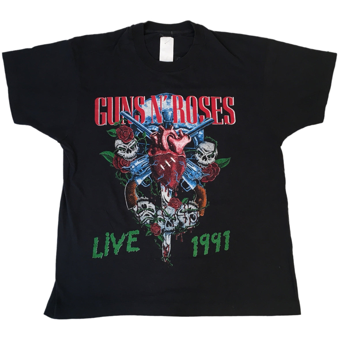 Vintage Guns N Roses &quot;Live 1991&quot; T-Shirt - jointcustodydc
