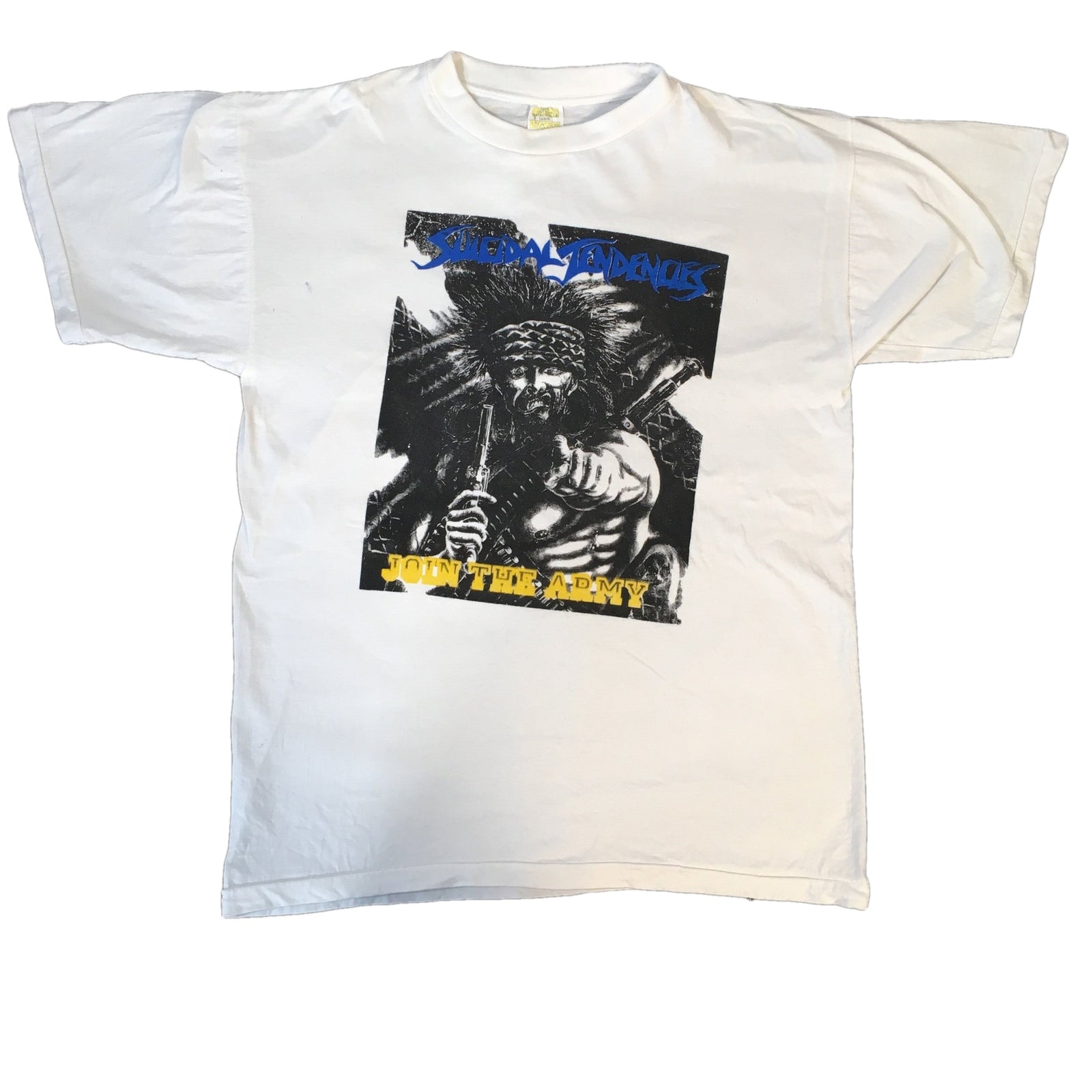Vintage Suicidal Tendencies "Join The Army" T-Shirt - jointcustodydc