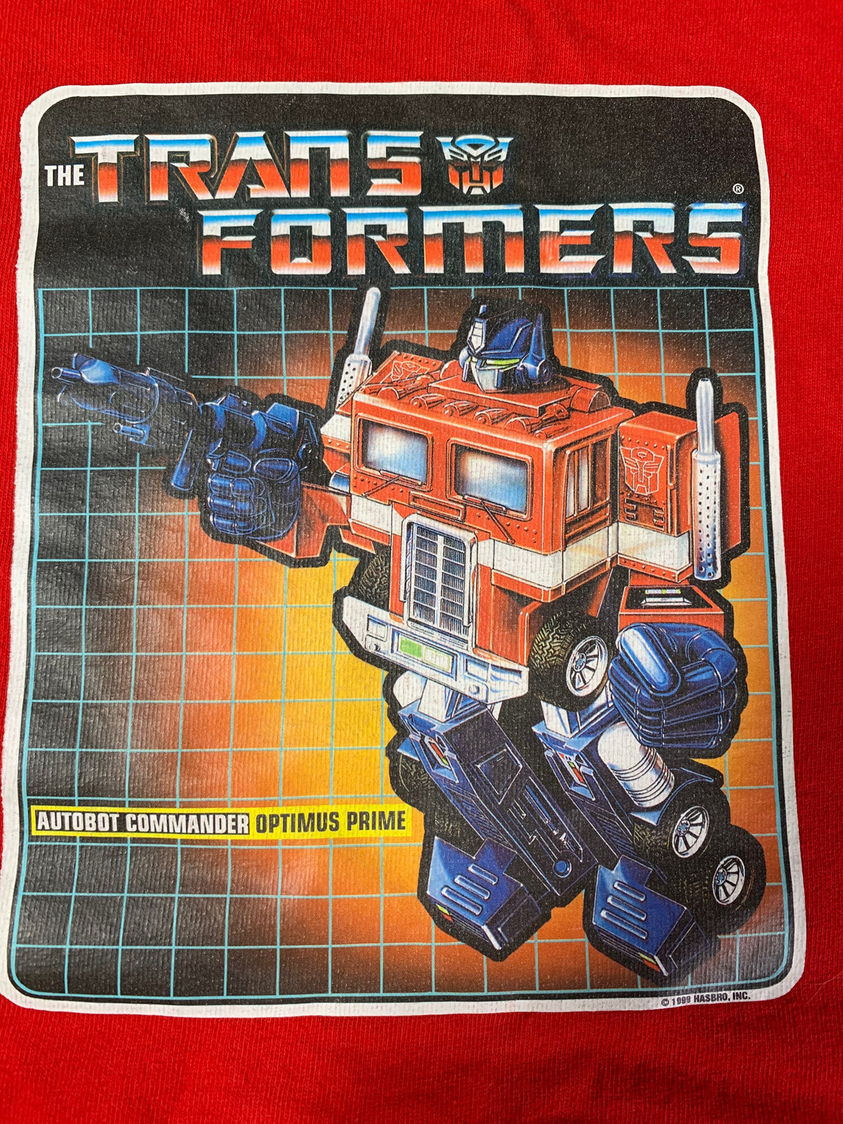 Vintage Transformers &quot;Optimus Prime&quot; T-Shirt - jointcustodydc