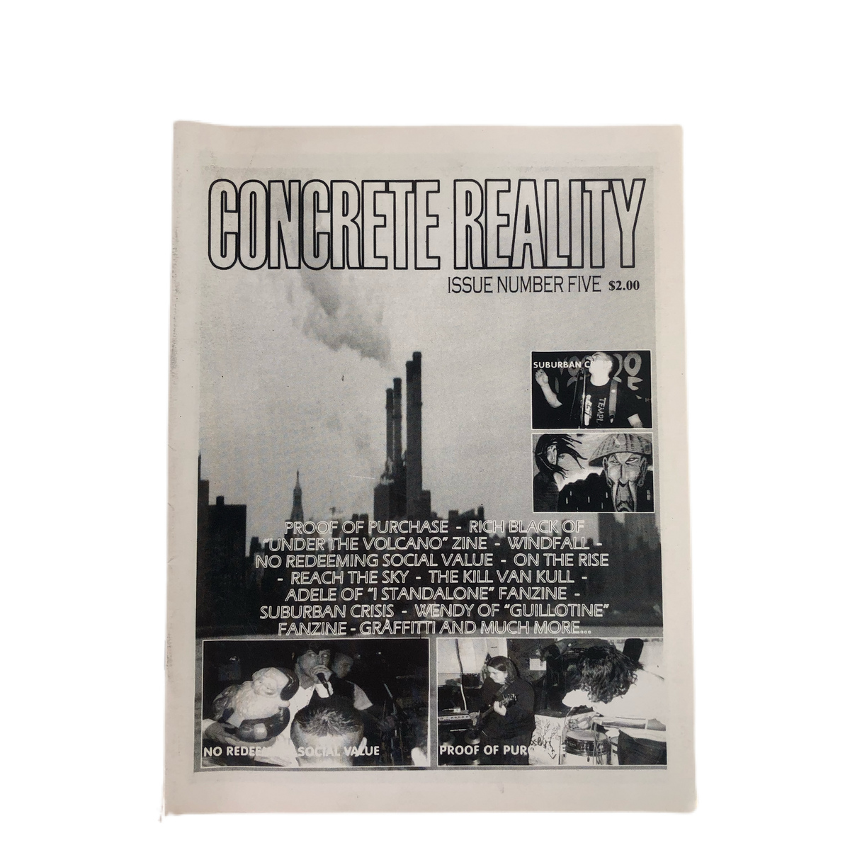 Vintage Concrete Reality Fanzine &quot;Issue 5&quot;