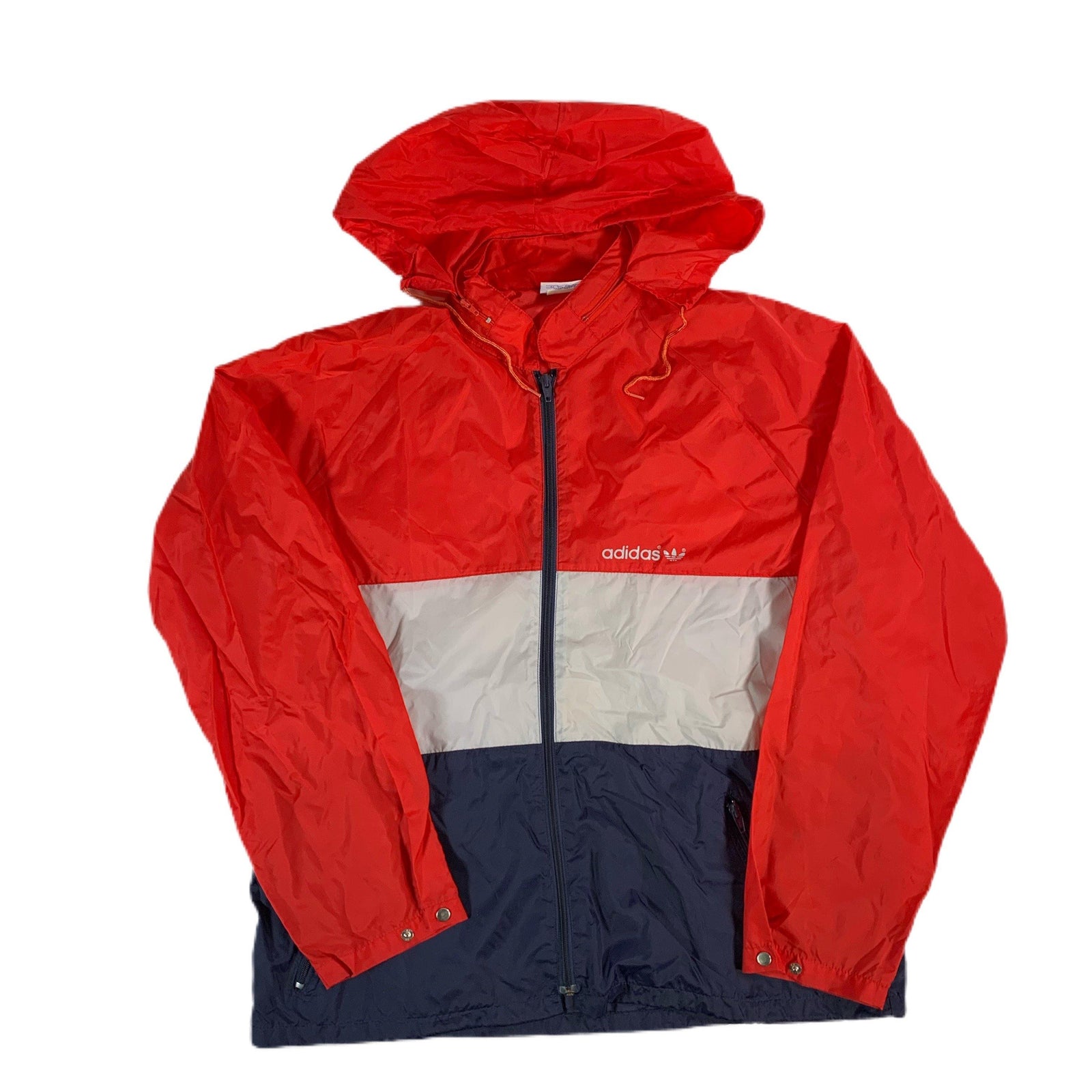 Vintage Orignial Adidas Color Block Windbreaker