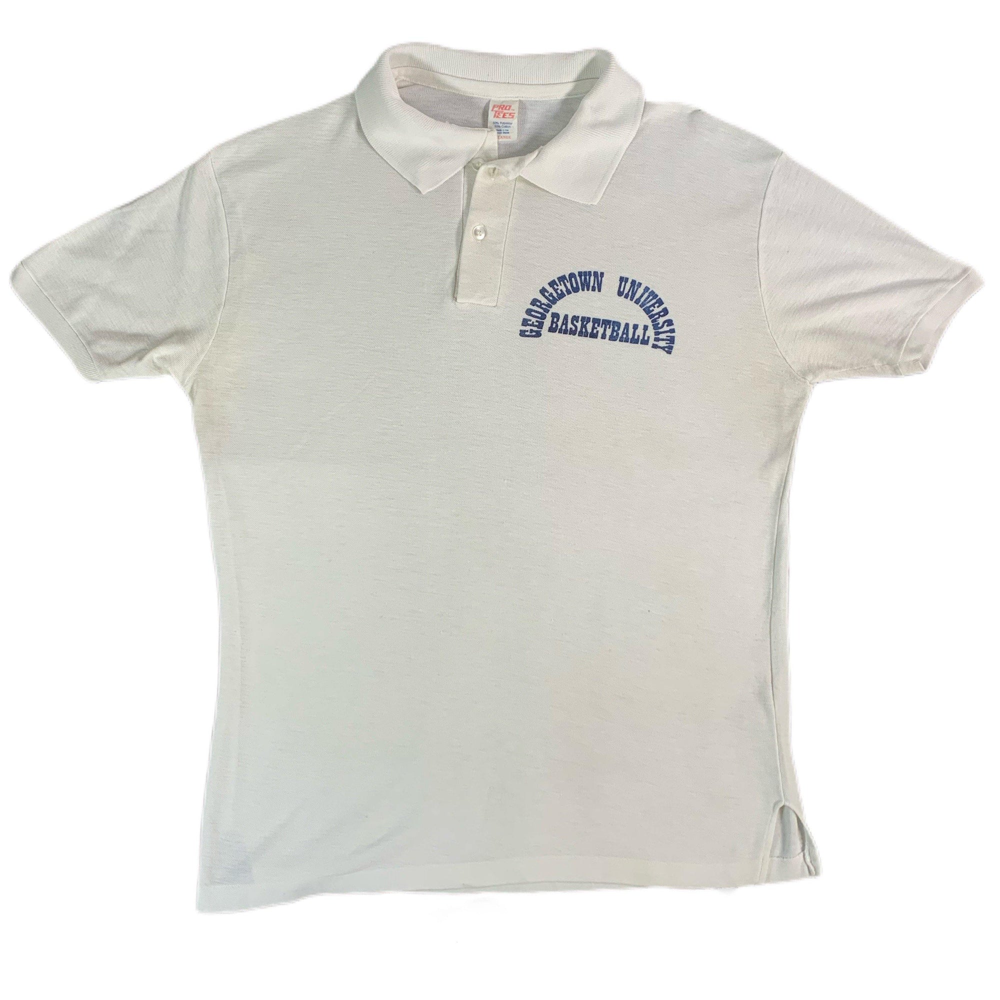 Vintage Georgetown University "Basketball" Polo Shirt - jointcustodydc