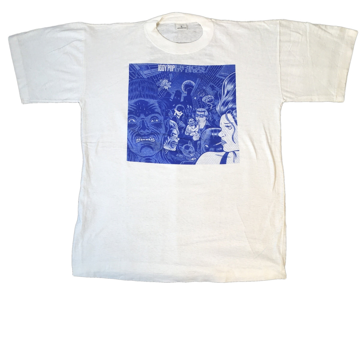 Vintage Iggy Pop &quot;Brick By Brick&quot; T-Shirt - jointcustodydc