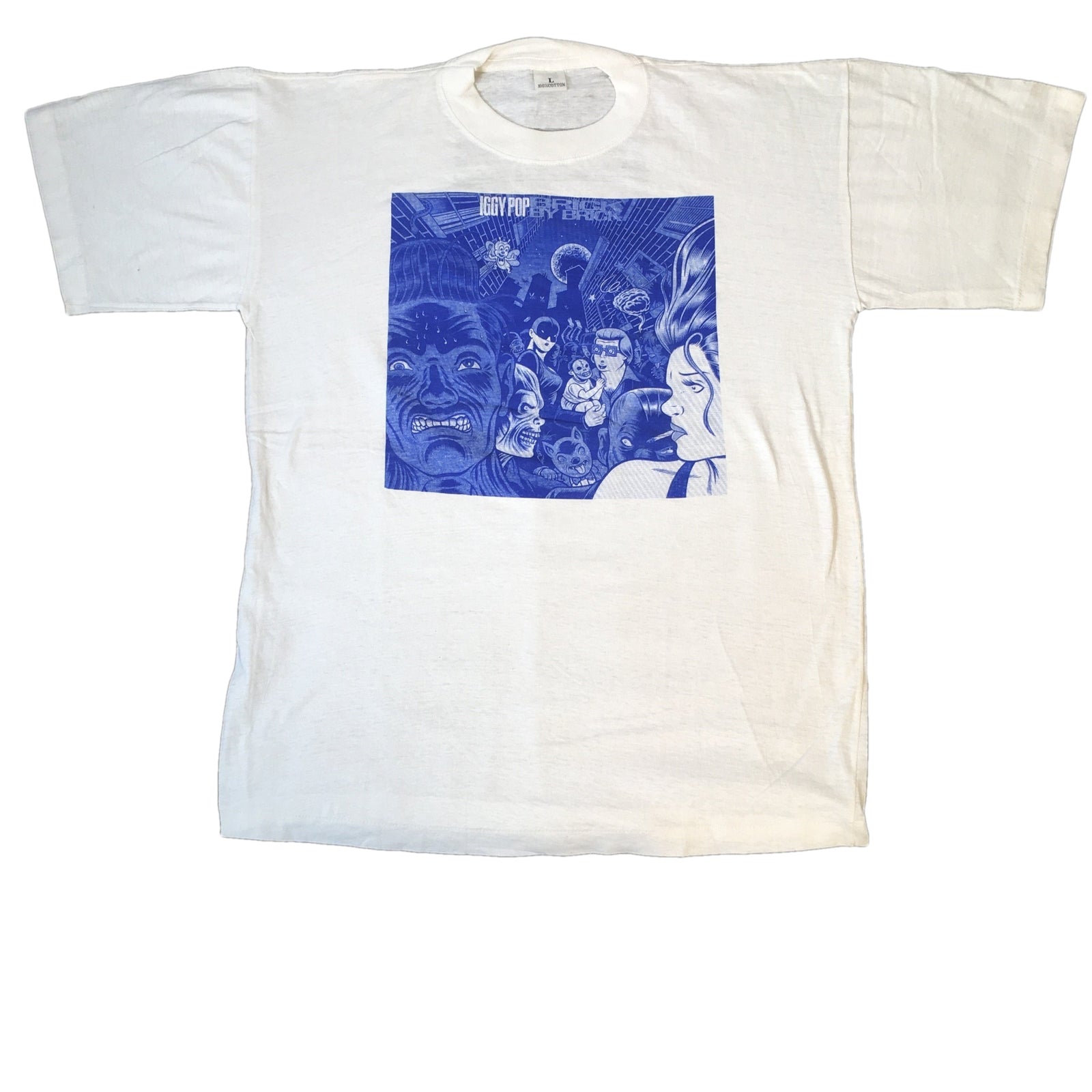 Vintage Iggy Pop "Brick By Brick" T-Shirt - jointcustodydc