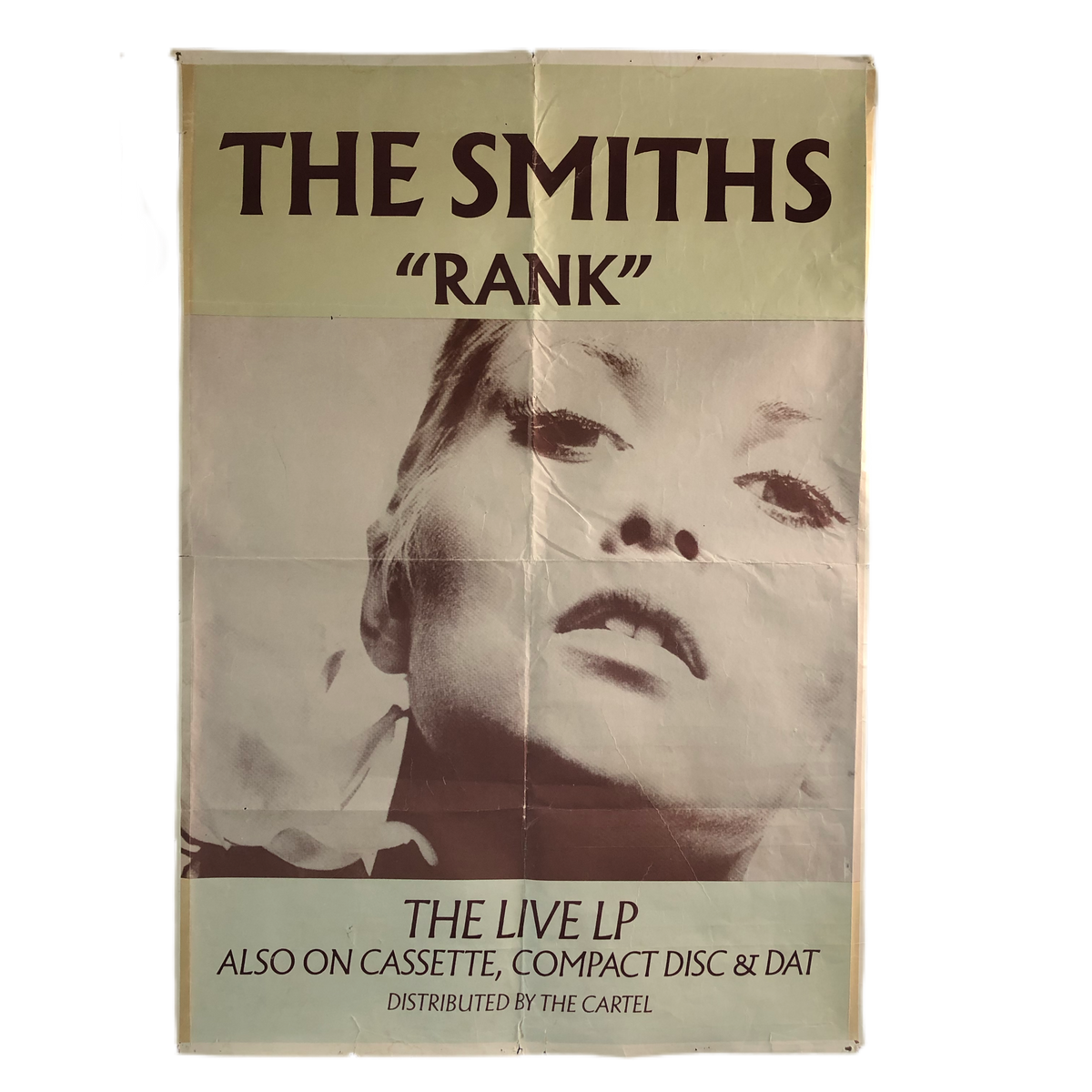 Vintage The Smiths &quot;Rank&quot; Promotional Poster