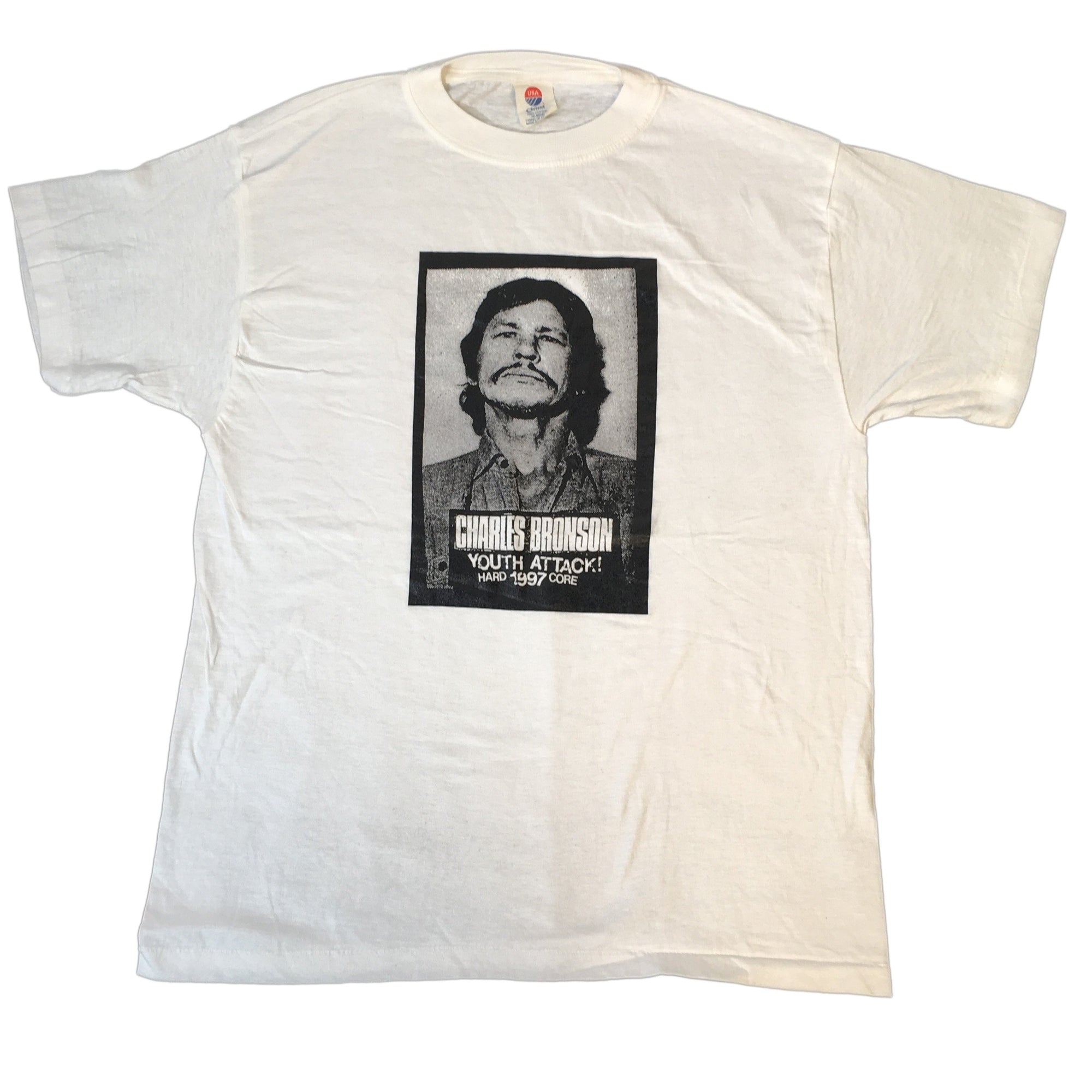 Vintage Charles Bronson "Youth Attack 97" T-Shirt - jointcustodydc
