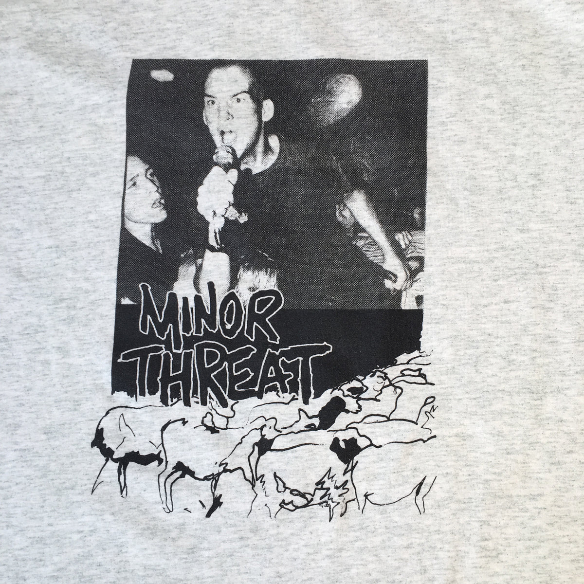 Vintage Minor Threat &quot;Out Of Step&quot; T-Shirt - jointcustodydc