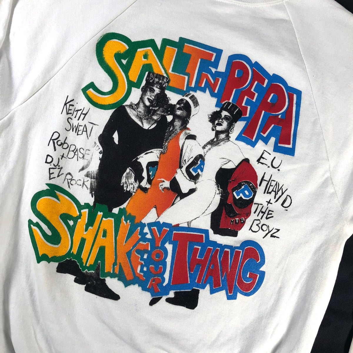 Vintage Salt N Pepa &quot;Shake Your Thang&quot; Crewneck Sweatshirt - jointcustodydc