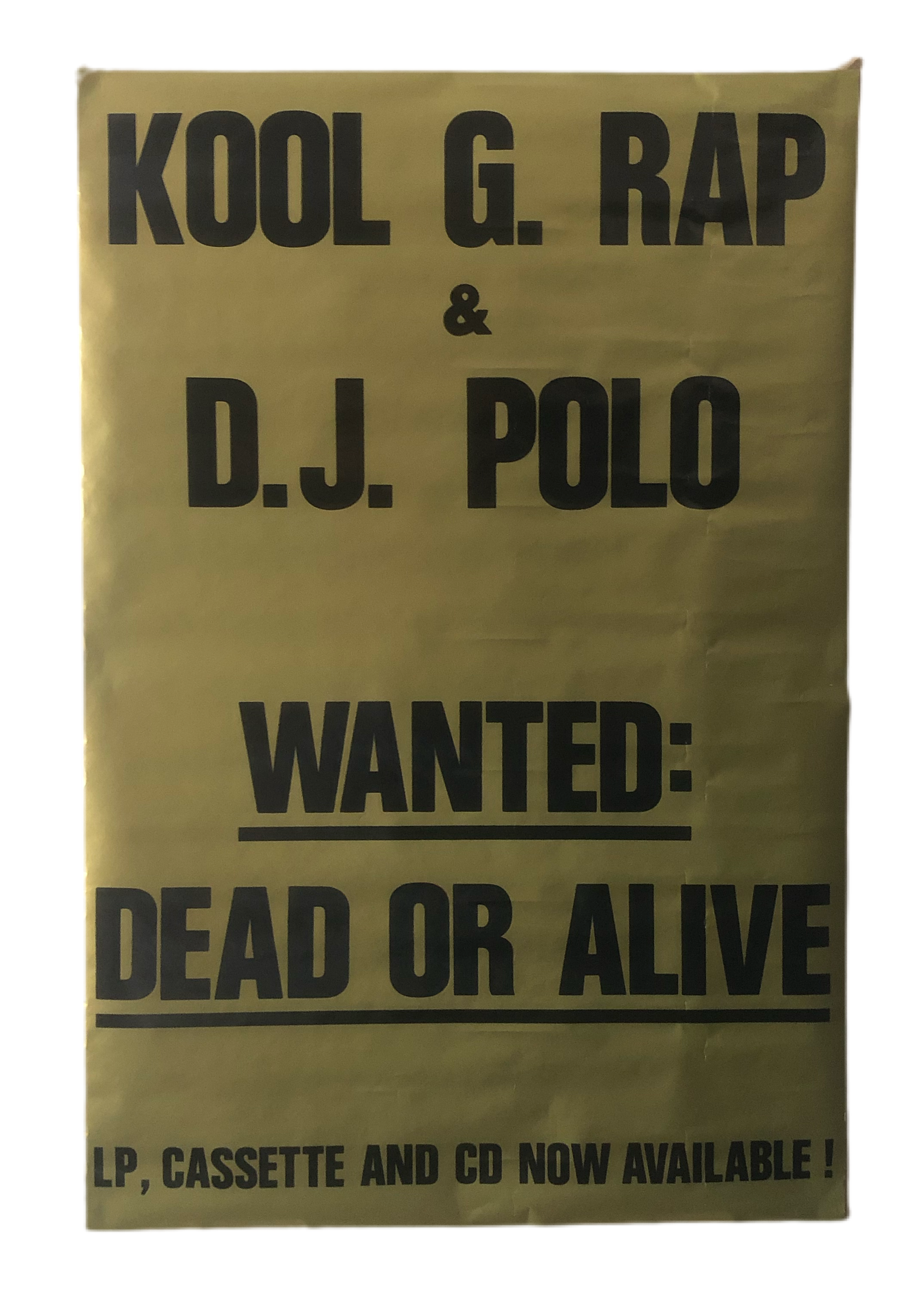 Vintage Kool G. Rap & DJ Polo 