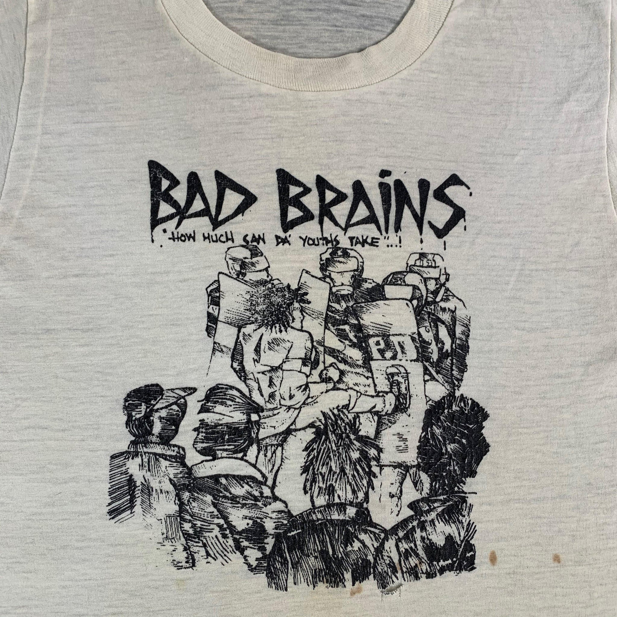 Vintage Bad Brains How Much Can Da' Youths Take T-Shirt