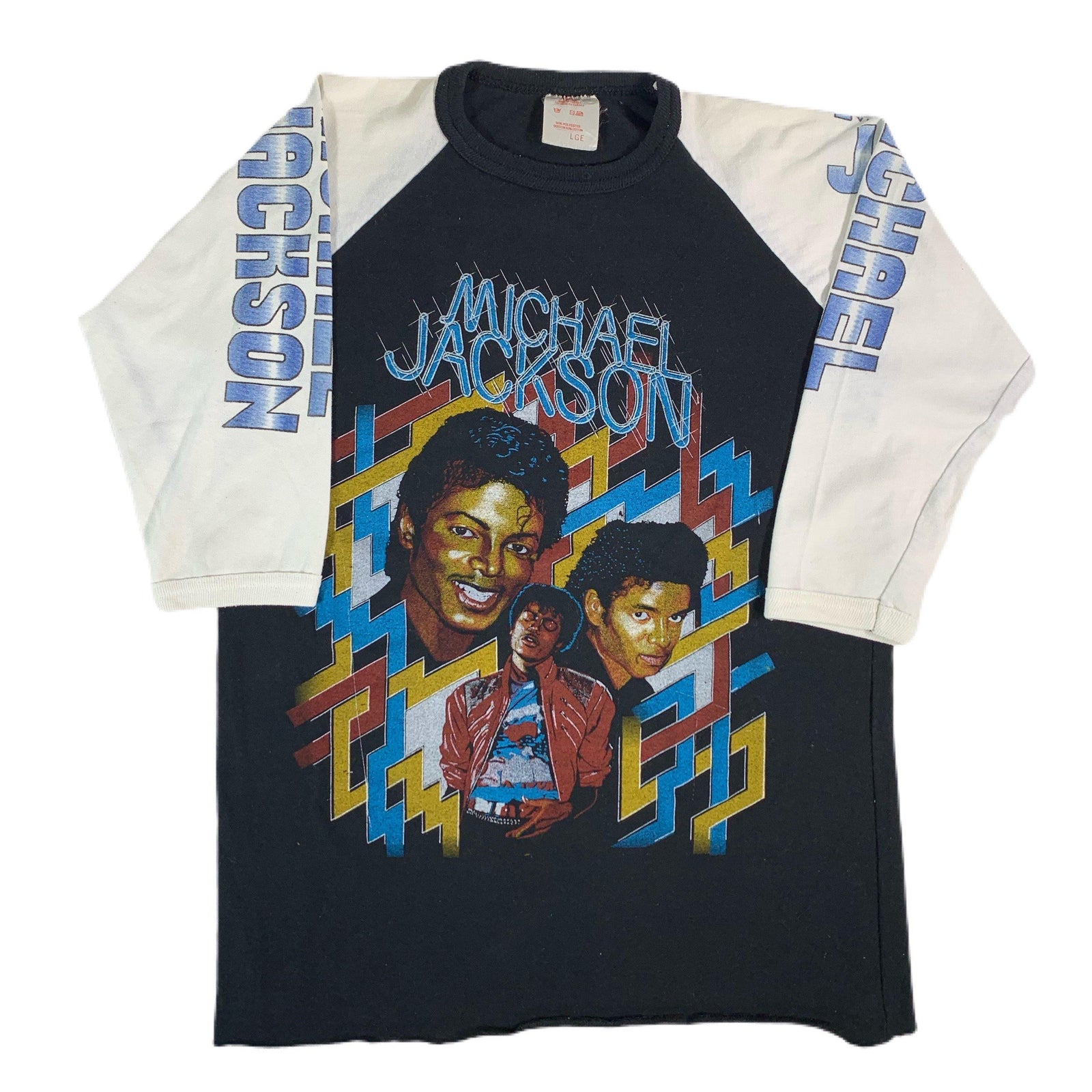 Vintage Michael Jackson "MJ" Raglan - jointcustodydc