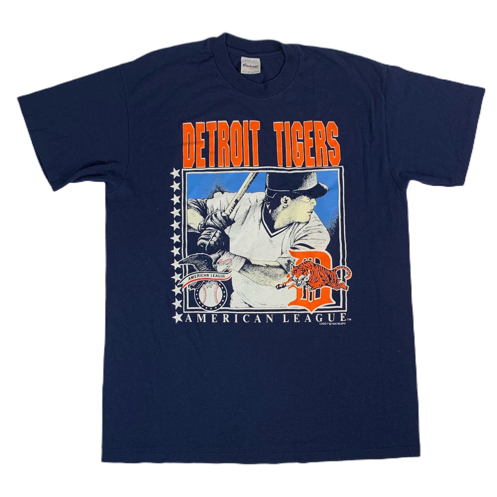 Vintage Detroit Tigers "Logo 7" T-Shirt - jointcustodydc